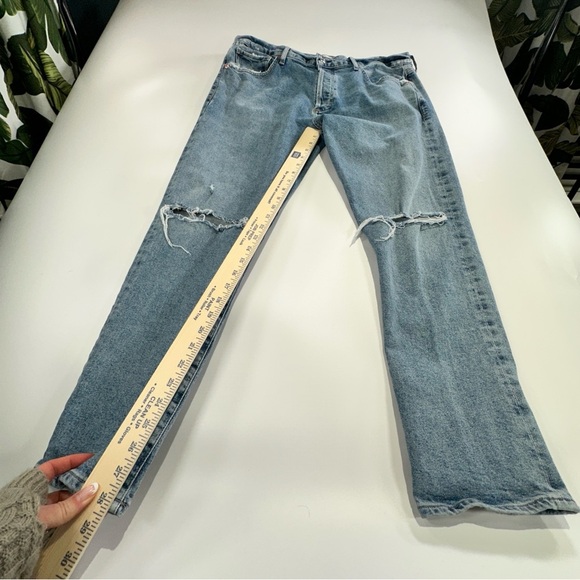 Citizens of Humanity designer jeans Emerson straight leg distressed 32 - Picture 14 of 16